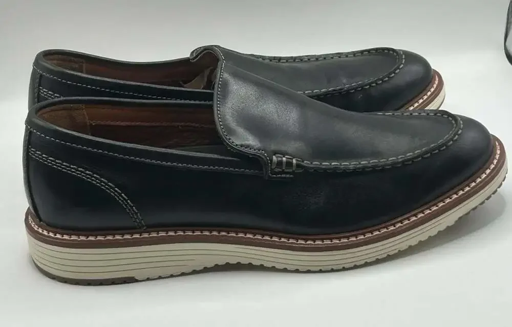 Johnston & Murphy Trufoam Leather Loafers Men's 10M - Picture 2 of 8